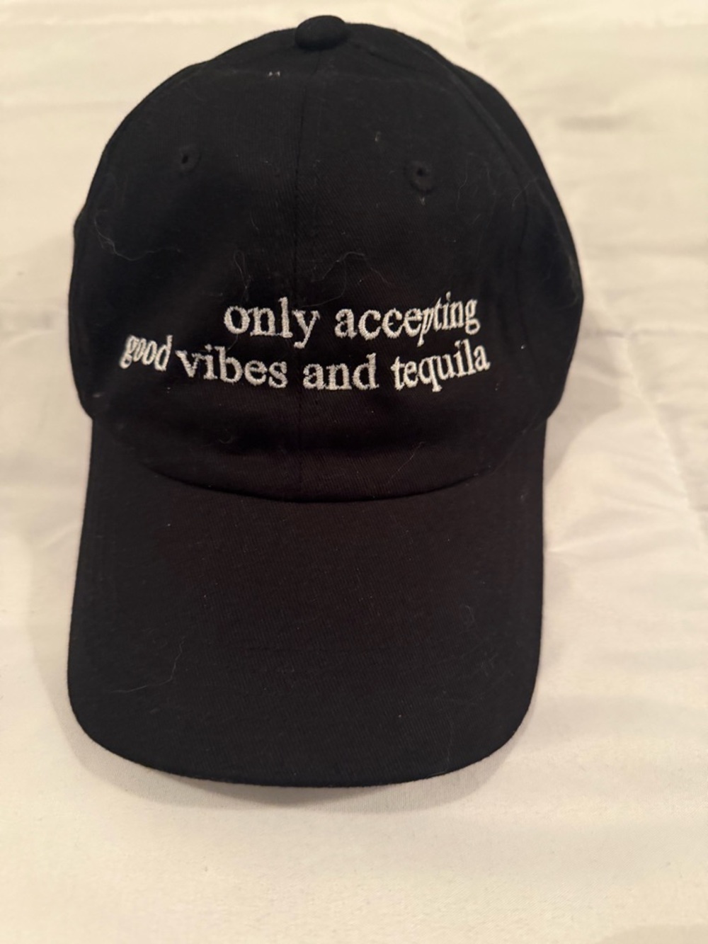 Tequila & Good Vibes Embroidered Hat